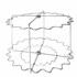 Immagine relativa a 20/8 favo gabbia radiale D63, acciaio inossidabile, Picture 1