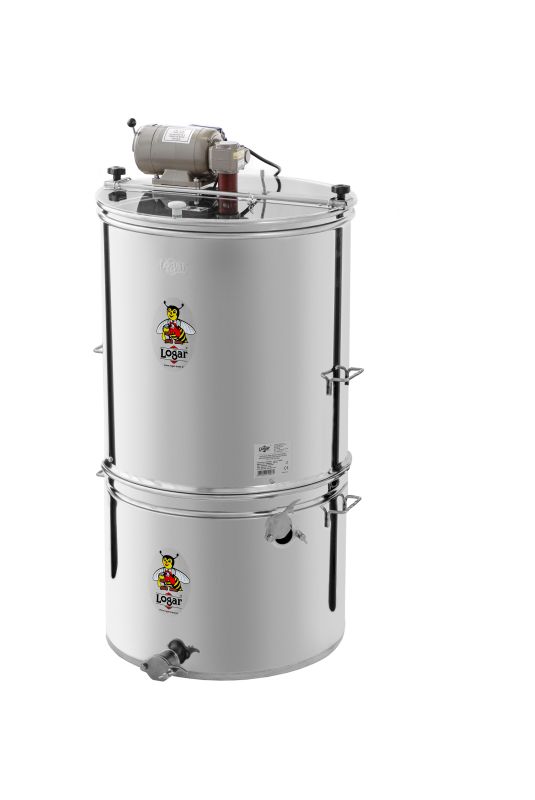 Logar Estrattore di miele tangenziale 4 telai con motore e tanica filtrante – telai 30 x 48 cm