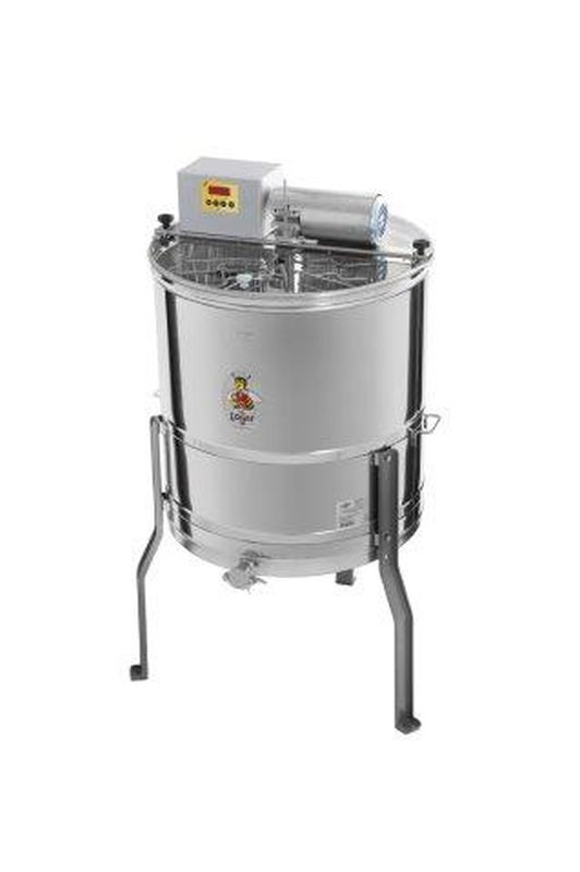 Logar centrifuga radiale 20/8 per telaini, caldaia Ø 63 cm, automazione completa, motore 110W, telaini 24 x 48 cm + 4 griglie appendibili GRATIS