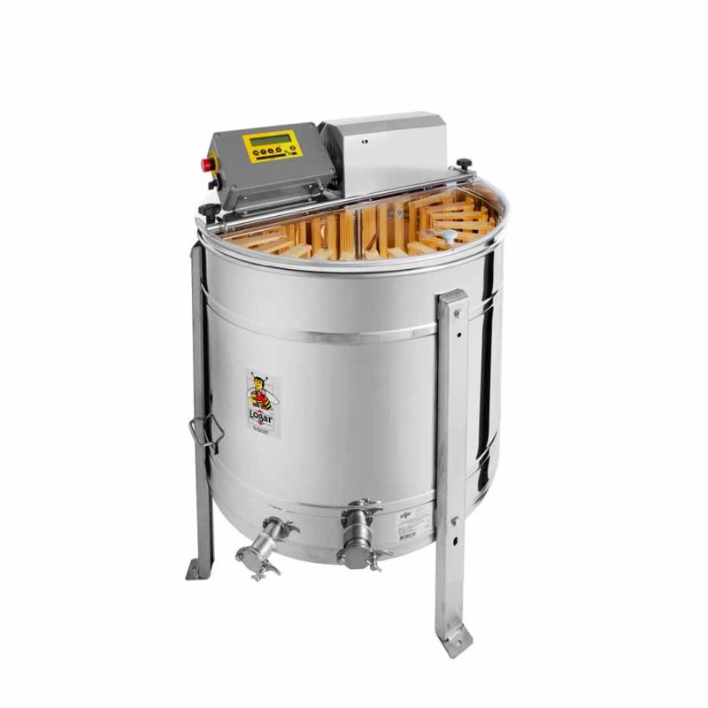 Logar estrattore radiale 24/12 telai, vasca 76 cm, motore 180 W, completamente elettronico, telai 24 x 48 cm