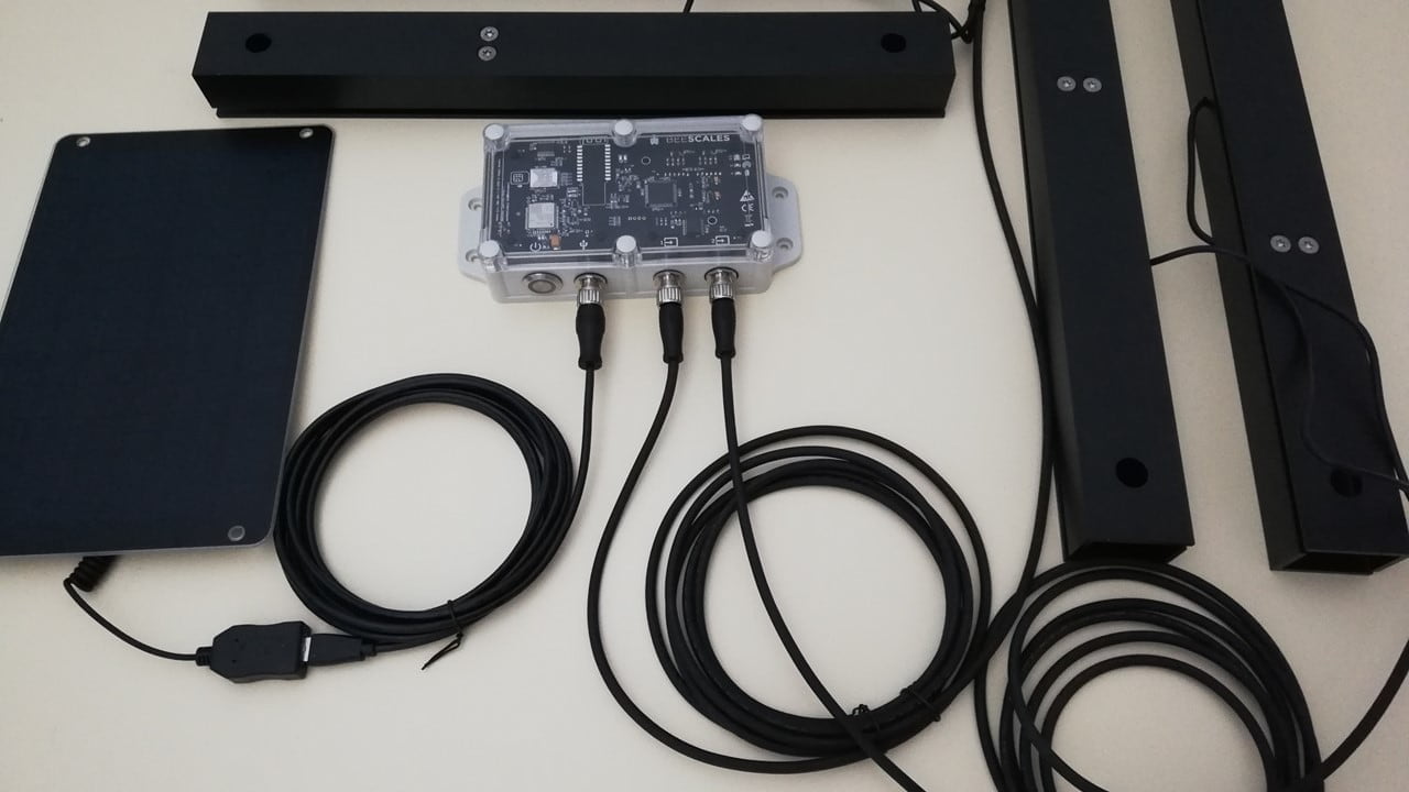 Configurazione con due sensori di peso