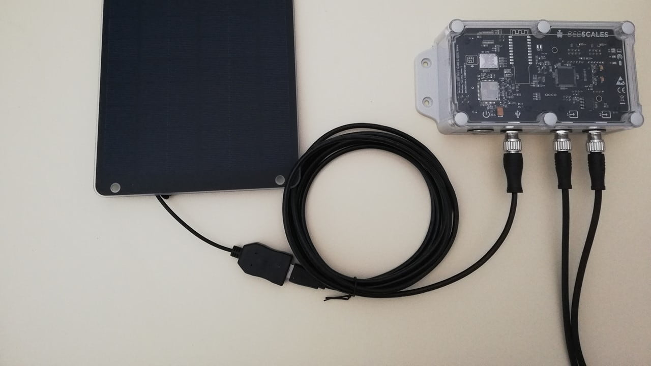 Collegamento del pannello solare