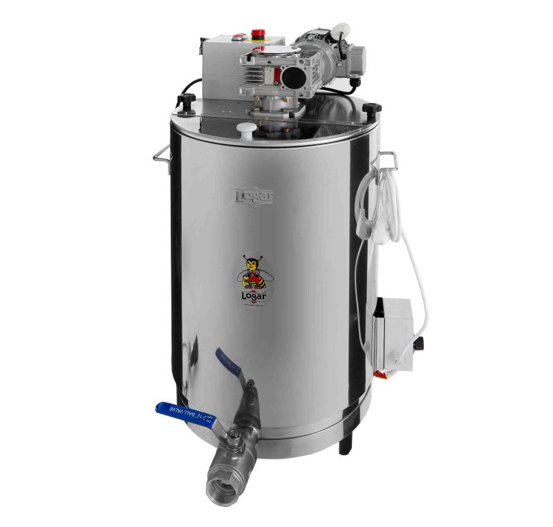 Logar Agitatore e miscelatore per miele 100 kg con riscaldamento e isolamento
