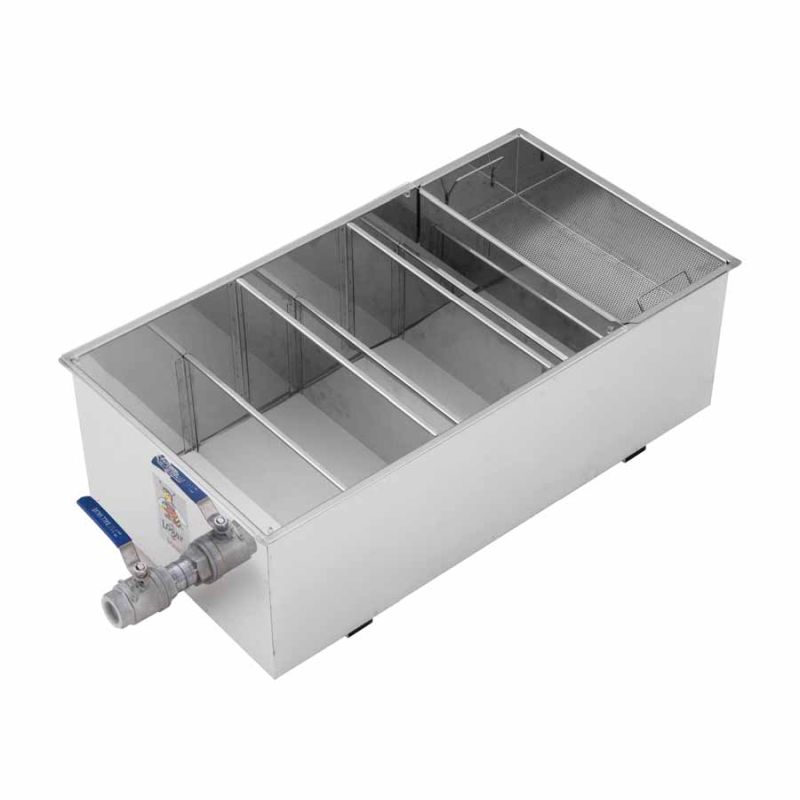 Vasca decantatrice Logar a 6 scomparti, 102 cm