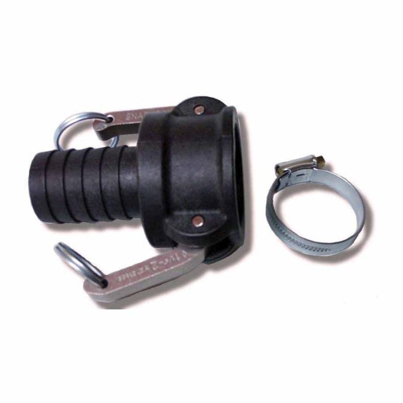 Innesto rapido con attacco per tubo 6/4'' (Ø 40 mm)