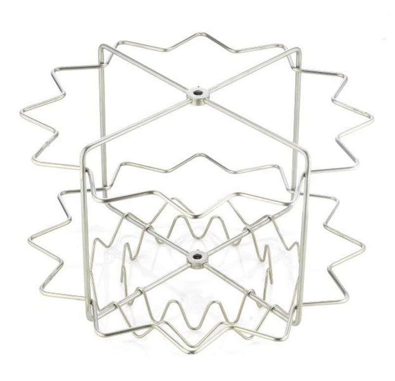 Logar - cestello radiale 12 telaini Ø63, Zander, acciaio inossidabile