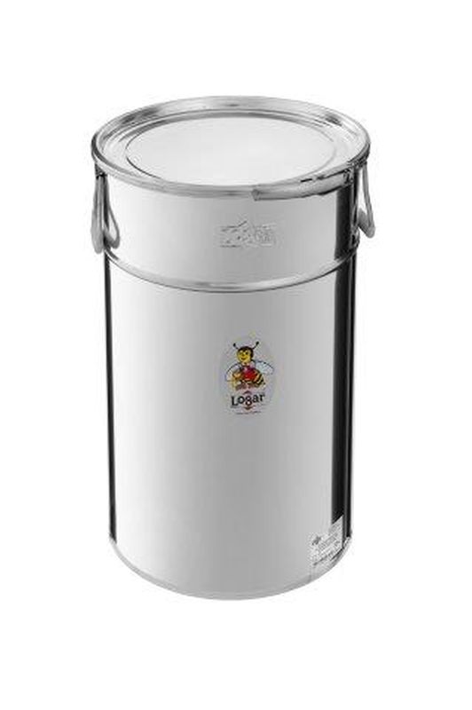 Logar contenitore di stoccaggio conico 50 kg con anello di serraggio e guarnizione